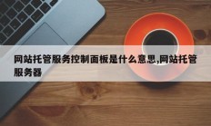 网站托管服务控制面板是什么意思,网站托管服务器